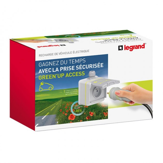 Pack Prêt-à-poser prise Green'up access 16A