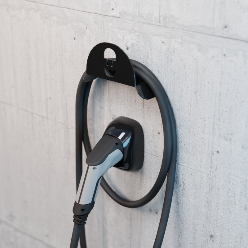 Aourow Support Cable Voiture Electrique, Support Mural Norme UE