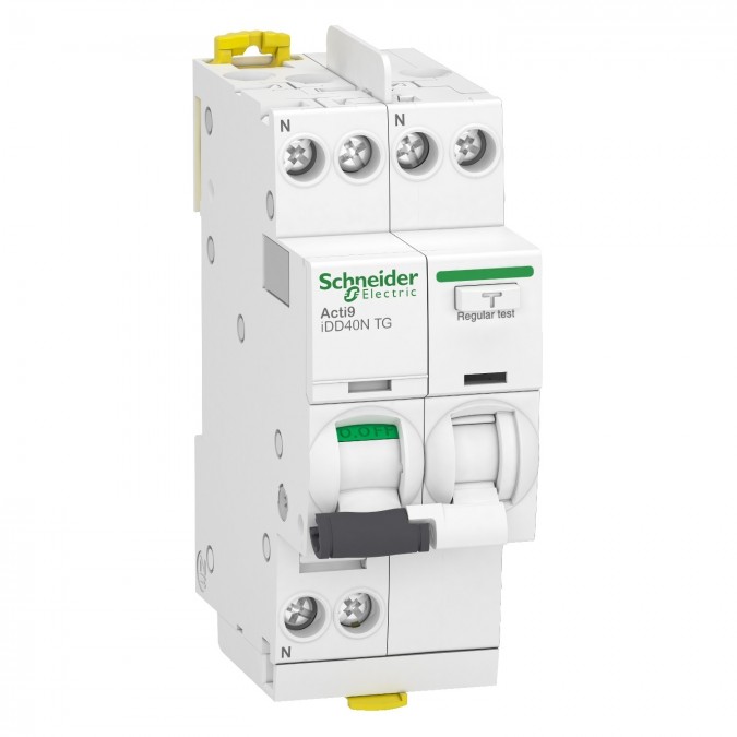 Disjoncteur différentiel 230V~ - 20A type A-SI 30mA - courbe C