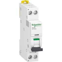 Disjoncteur Acti9 iDT40K 1P+N 230V - 2A- 4500A/4.5kA - courbe C