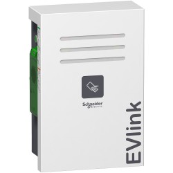 Borne EVlink parking murale - 2 prises T2S - 22 kW - RFID