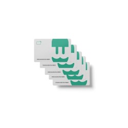 Set 3 badges administrateur RFID pour borne Witty