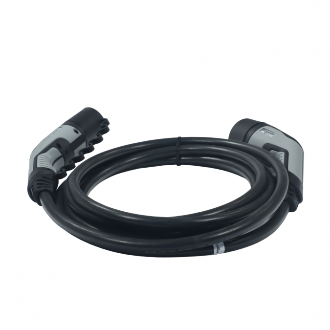 Modifier : Câble de charge AC Type 2 / Type 2 - 5 mètres - Wallbox