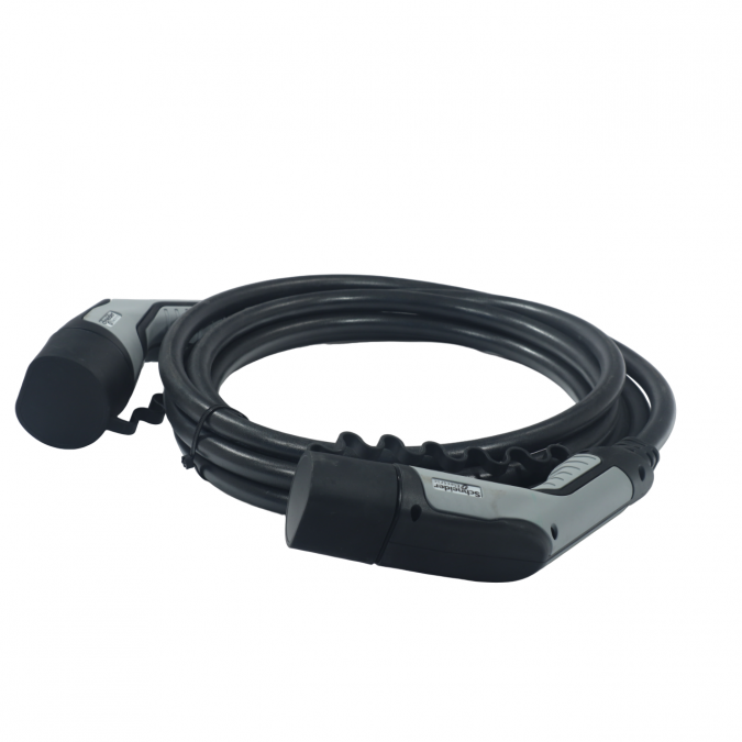 Modifier : Câble de charge AC Type 2 / Type 2 - 5 mètres - Wallbox