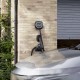 Borne Pulsar Plus 7,4/22kW - Noir - Câble attaché 5m